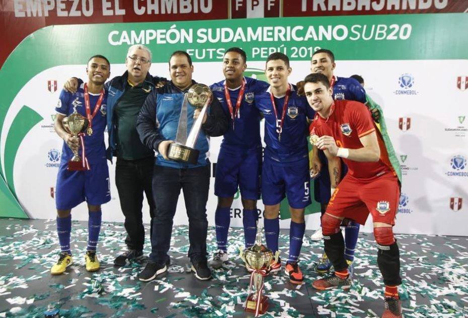 Brasil é campeão do Sul-Americano Sub-20 após 12 anos