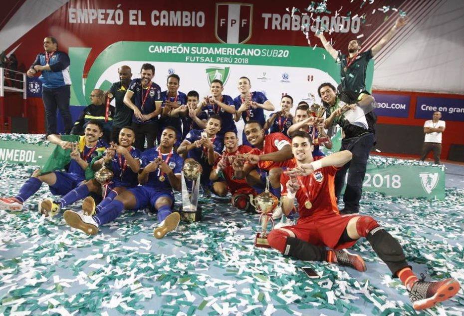 Brasil é campeão do Sul-Americano Sub-20 após 12 anos