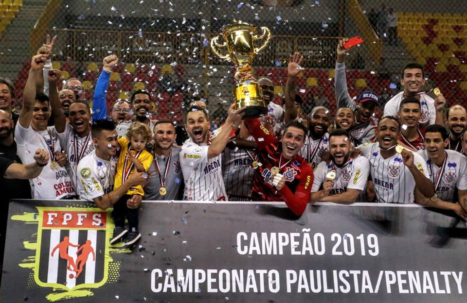 É CAMPEÃO: CORINTHIANS FUTSAL FATURA O TÍTULO DO CAMPEONATO