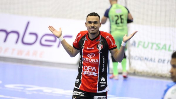 Futsal: Joinville acerta retorno do pivô Dieguinho