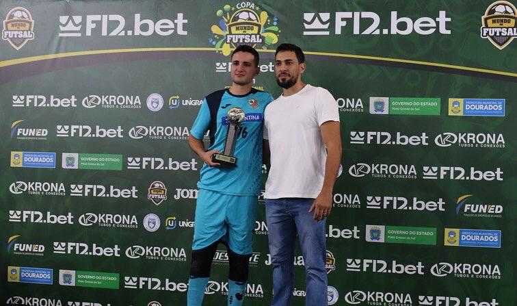 Duduzinho é eleito melhor ala direito da Copa Mundo do Futsal Sub-21