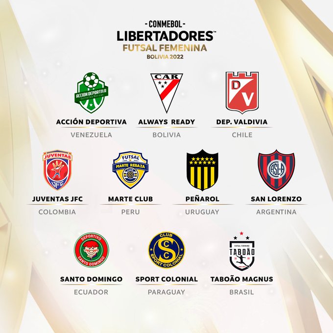 Conheça os grupos dos times brasileiros na Copa Libertadores Feminina