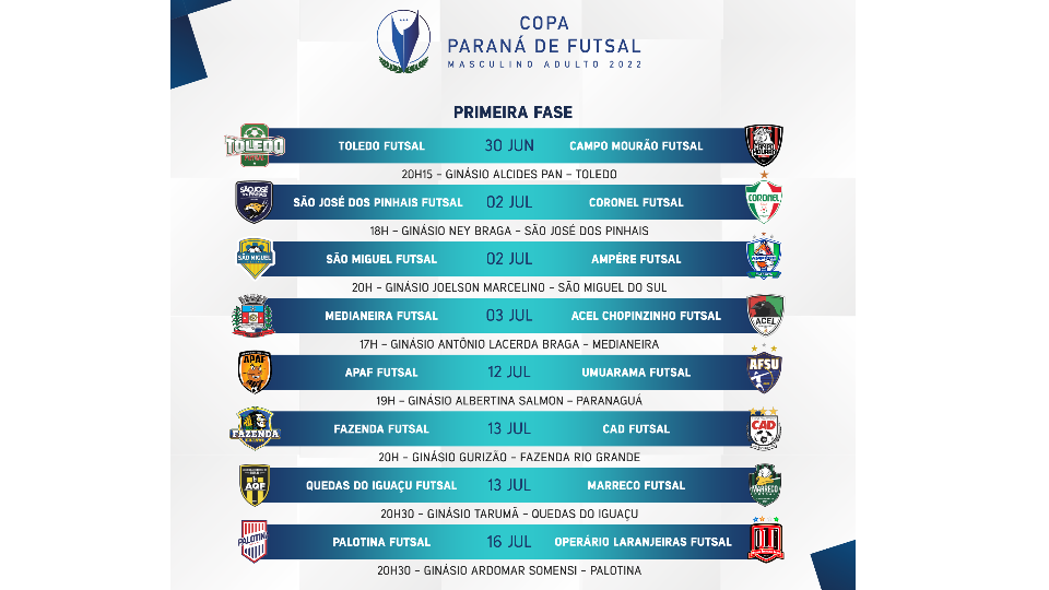 Dois Vizinhos X Acel Chopinzinho - Liga Futsal Paraná 