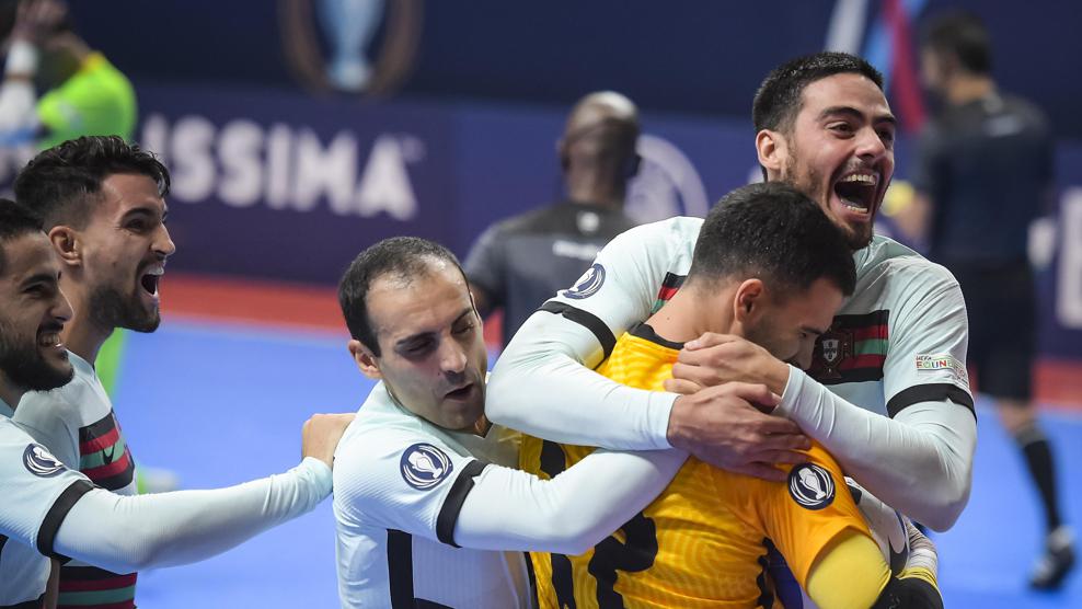 Portugal é bicampeão da Europa de futsal quatro meses após vencer o Mundial