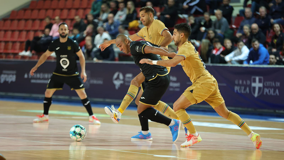 O São José Futsal empata com o Taubaté pelo primeiro jogo da Final da LPF •  São José Futsal