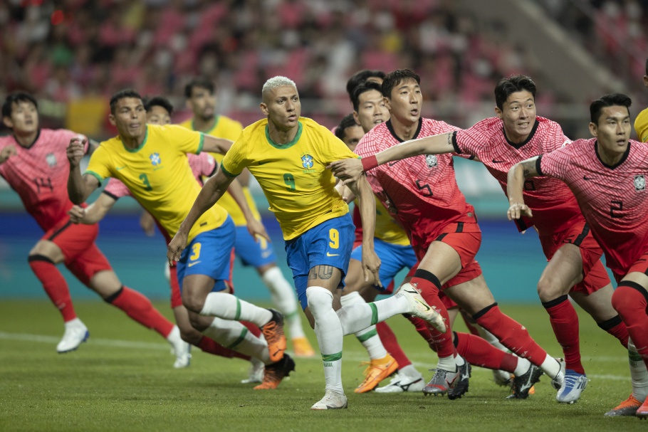 Brasil enfrenta Coreia do Sul nas oitavas de final da Copa do