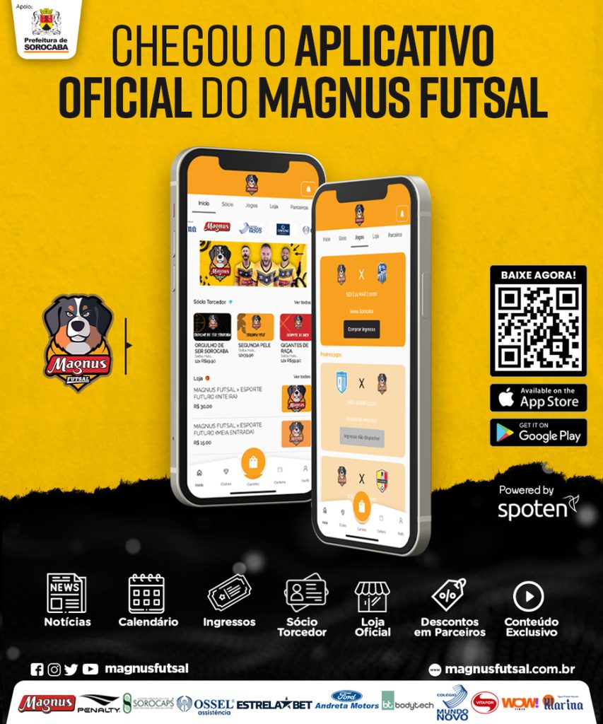 Camisa oficial jogo amarelo - Linha feminino - Magnus Futsal Store