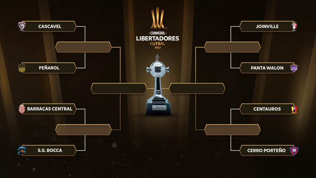 Conmebol divulga a tabela de jogos da Libertadores de Futsal - X1