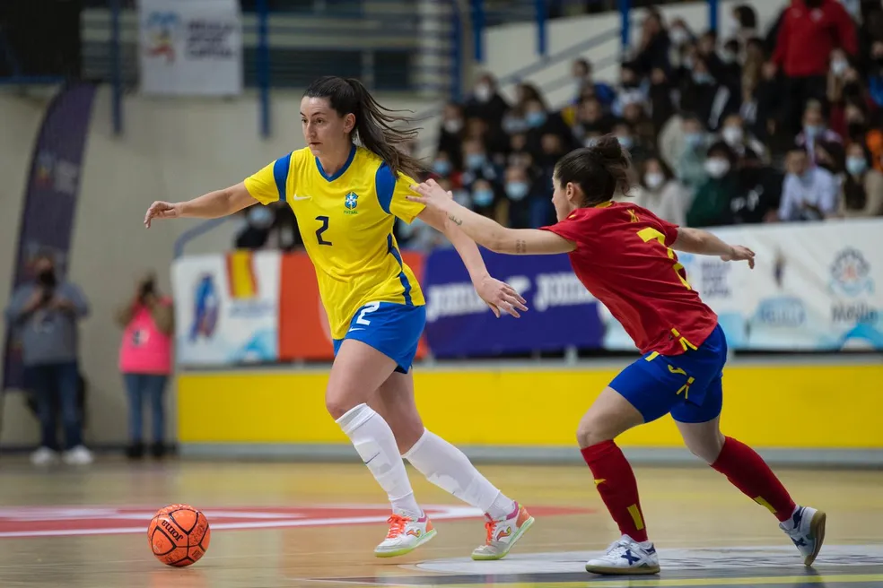 Amistoso Internacional de Futsal Feminino - Brasil x Paraguai