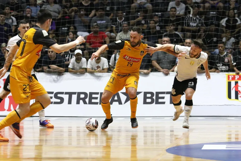 Camisa Oficial Jogo Preta 2023 - Linha - Magnus Futsal Store