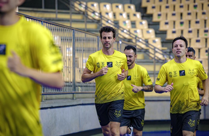 Jaraguá Futsal retoma treinos e jogadores voltam aos treinos