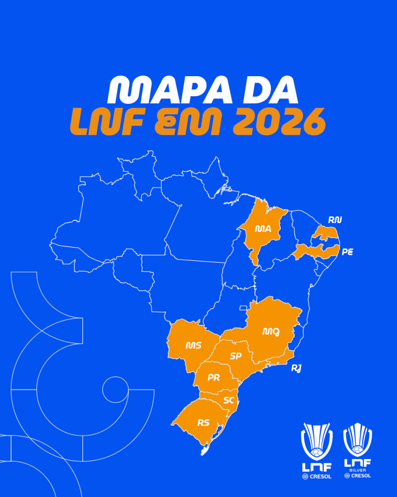 Mapa LNF de estados Participantes