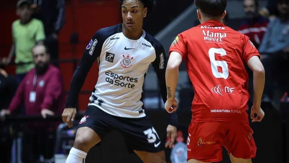 Maicon, principal jogador do futsal do Corinthians