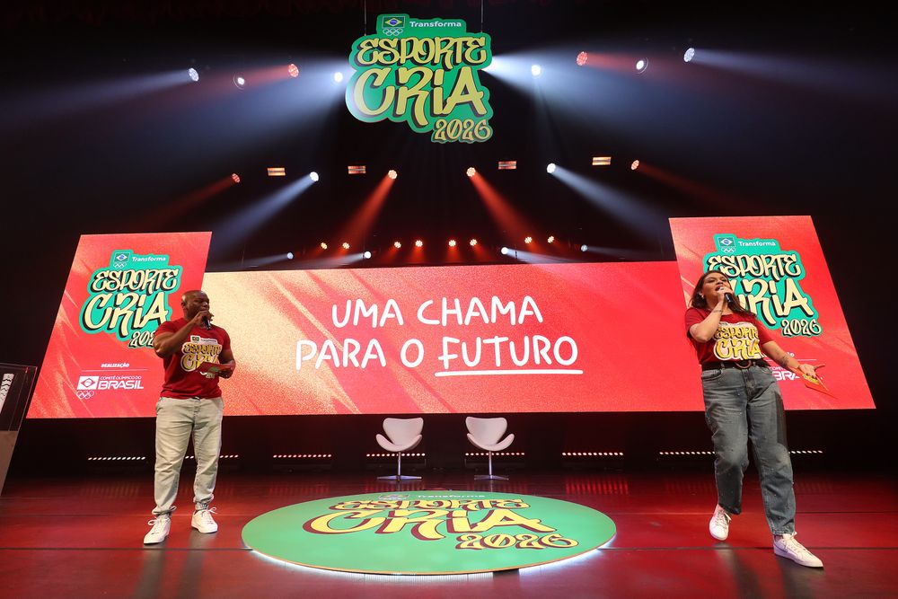 Estudantes participam do Esporte Cria 2026, evento do COB em São Paulo